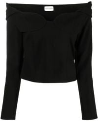 Magda Butrym - Off-Shoulder Top - Lyst