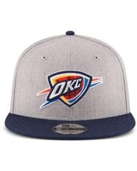 KTZ - 9Fifty Oklahoma City Thunder Snapback Cap Hat - Lyst