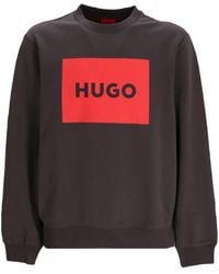 HUGO - Sweat Duragol En Coton - Lyst