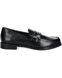 Clarks - Penny Leather Loafers - Lyst