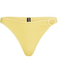 KARL LAGERFELD - Crochet Bikini Bottoms - Lyst