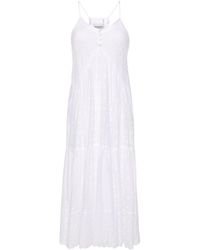 Isabel Marant - Robe longue Sabba à broderie anglaise - Lyst