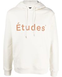 Etudes Studio - Sudadera con capucha y logo estampado - Lyst