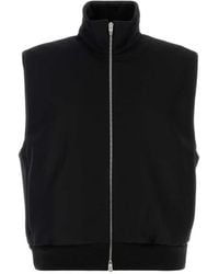 Jil Sander - Zip-Up Wool Gilet - Lyst