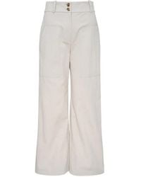 Club21 Collection - Adele Wide-Leg Trousers - Lyst