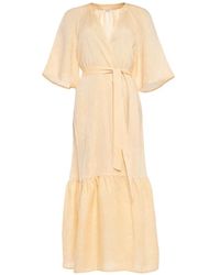 Eres - Audacieuse Jurk Met Gestrikte Taille - Lyst