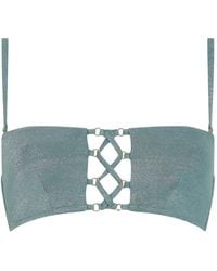Aubade - Summer Glow Lace-Up Bikini Top - Lyst