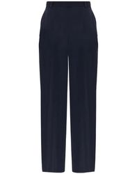 Stella McCartney - Pleated Wide-Leg Trousers - Lyst