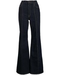 Polo Ralph Lauren - Seam-detailed Flared Jeans - Lyst
