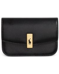 Polo Ralph Lauren - Logo-Plaque Leather Wallet - Lyst