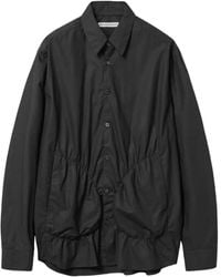 Post Archive Faction PAF - Hemd mit Raffungen - Lyst