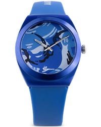 D1 Milano - X Aape Round-Shape 34Mm Watch - Lyst