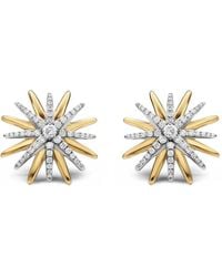 David Yurman - Starburst Diamond Stud Earrings - Lyst