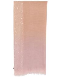 Faliero Sarti - New Dania Sequin-Embellished Frayed Scarf - Lyst
