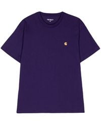 Carhartt - S/S Chase T-Shirt aus Baumwolle - Lyst