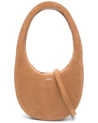 Coperni - Swipe Suede Leather Crossbody Bag - Lyst