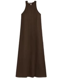 Ecoalf - Ukara Sleeveless Linen Dress - Lyst