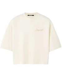 Jacquemus - Cropped T-Shirt - Lyst