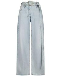 DARKPARK - Dalila Belted Denim Jeans - Lyst