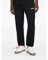 Off-White c/o Virgil Abloh - Heraldic Arrow Cuffed Track Pants - Lyst