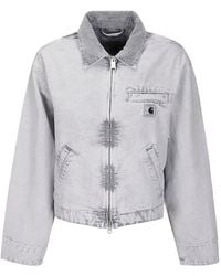Carhartt - W' Emery Zip-Front Cropped Jacket - Lyst