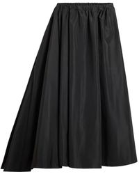 Patou - Jupe Mi-Longue À Design Asymétrique - Lyst