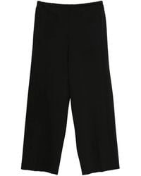 Via Masini 80 - Elasticated-Waist Wide-Leg Trousers - Lyst