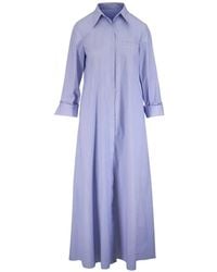 Twp - Striped Cotton-Poplin Shirt Dress - Lyst