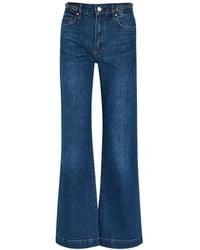 PAIGE - Belt-Loop Ring-Detail Jeans - Lyst