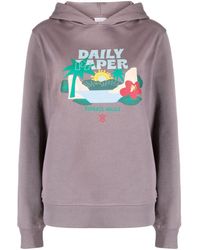 Daily Paper - Remy Logo-print Cotton Hoodie - Lyst