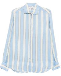MC2 Saint Barth - Pamplona Vertical-Stripe Shirt - Lyst