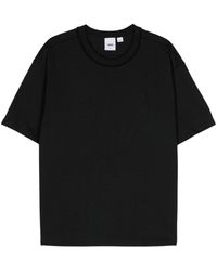 Vans - Logo-embroidered Cotton T-shirt - Lyst