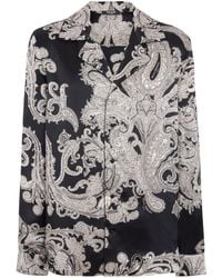 Balmain - Overhemd Met Paisley-print - Lyst