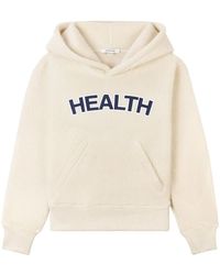 Sporty & Rich - Health Bouclé Cropped Hoodie - Lyst