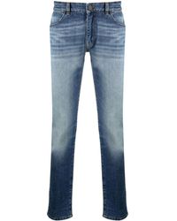 PT01 - Low-Rise Straight-Leg Jeans - Lyst