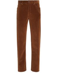 ZEGNA - Cashco Roccia Corduroy Trousers - Lyst