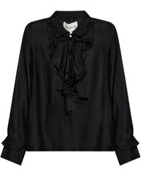 Munthe - Ruffled-Cuff Blouse - Lyst