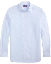 Ralph Lauren - Stripe Long-Sleeve Cotton Shirt - Lyst
