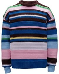 JW Anderson - Striped Drop-Shoulder Jumper - Lyst