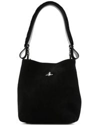 Vivienne Westwood - Orb-Plaque Leather Bucket Bag - Lyst