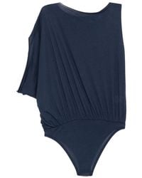 GIMAGUAS - Nerida Draped Asymmetric Top - Lyst