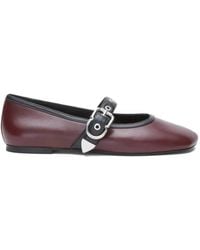 3.1 Phillip Lim - Mary Jane Buckle Strap Flats - Lyst