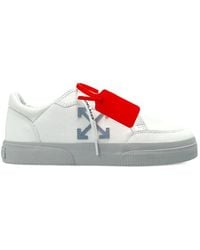 Off-White c/o Virgil Abloh - Low Vulcanized Sneakers - Lyst