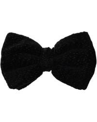 Giorgio Armani - Velvet Bow Tie - Lyst