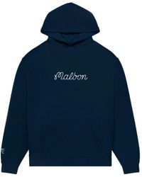 Malbon Golf - Fesque Embroidered Hoodie - Lyst