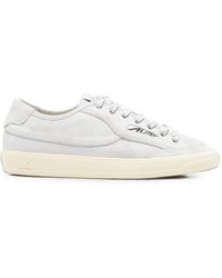Autry - Logo-Print Suede Sneakers - Lyst