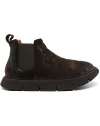 Marsèll - Intagliata Suede Boots - Lyst