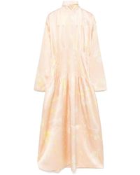 Fabiana Filippi - Floral-Print Midi Dress - Lyst