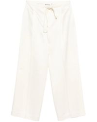 Rohe - Straight Broek Met Trekkoord - Lyst