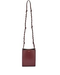 Jil Sander - Small Tangle Leather Crossbody Bag - Lyst